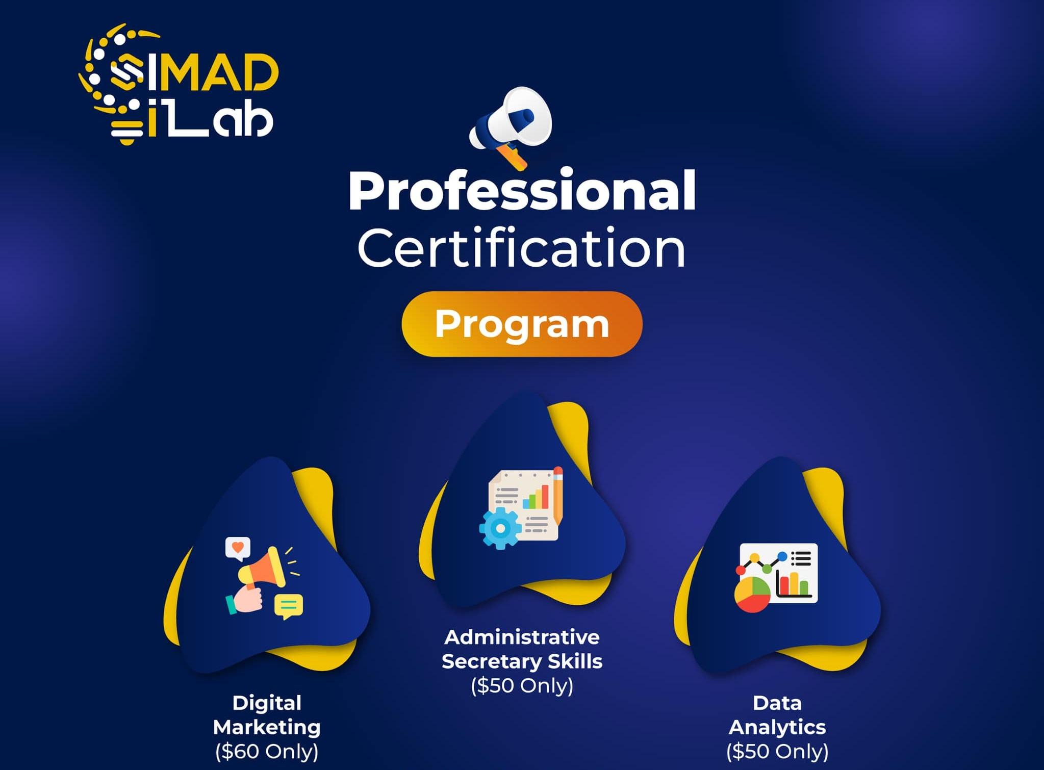 Introducing the Brand New SIMAD iLab Professional Certification Program
